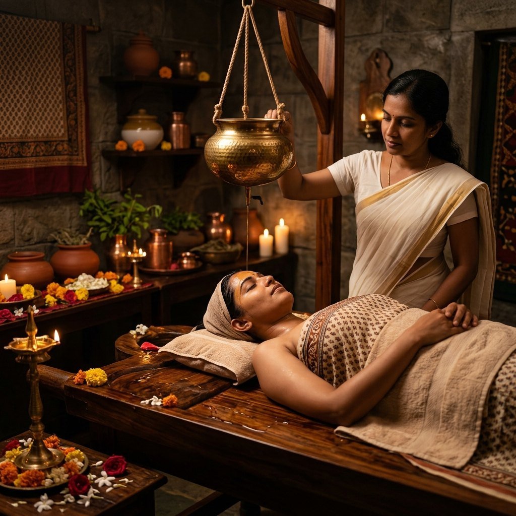 Shirodhara (Stress Relief Therapy)