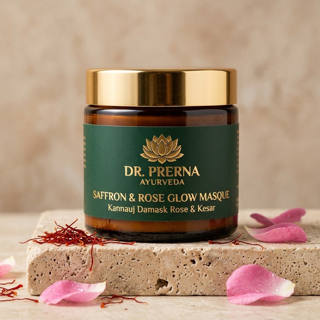 Saffron & Rose Glow Masque